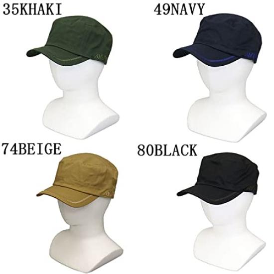 Avirex Standard Work Size Cap, Black, 57.0-59.0cm