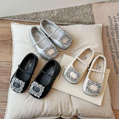 Buty Dziewczęce Buty Dziecięce 2024 Wiosna Nowe Temperament Miękka Podeszwa Buty Baletowe Buty Księżniczki Dziewczęce Płaskie Buty dla Dzieci Zapatos Niña