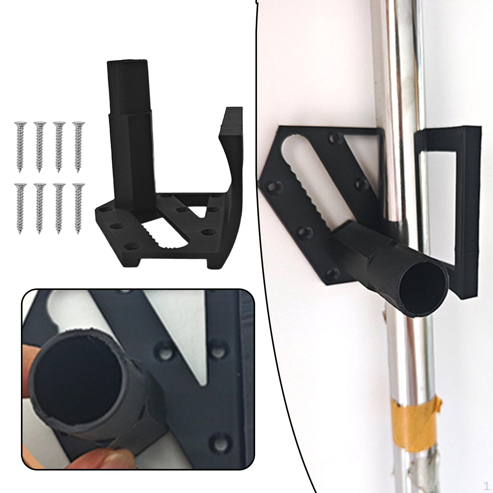 

Gardening Tool Rack Holder Adjustable Space Saving Easy to Install Clip Hanging Hook Garden