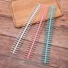 Plastic 30-Hole Loose Leaf Binders Ring Binding A4 A5 A6 For Diy Paper Notebook
