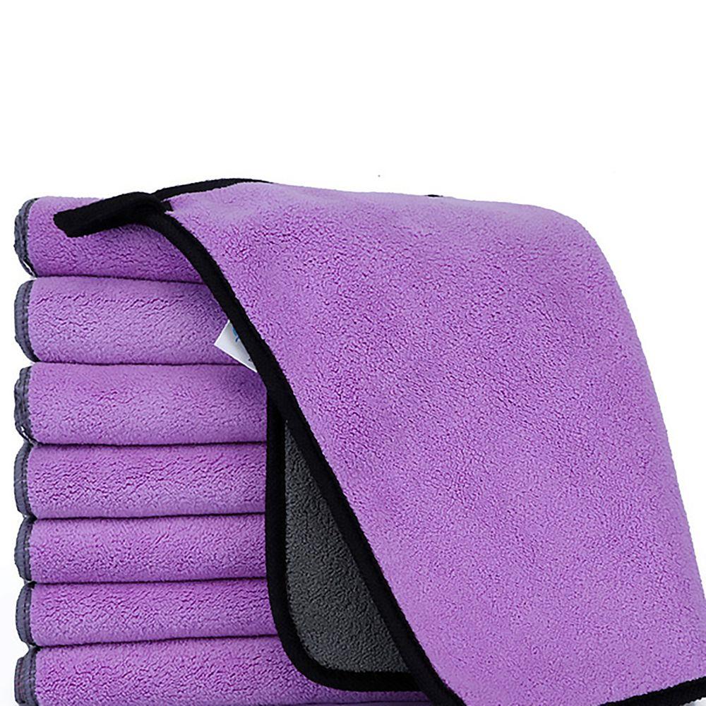 Cleaner Coral Fleece Super Absorbent Wiping Rags Cleaning Drying Cloth Microfiber Car Wash Towel