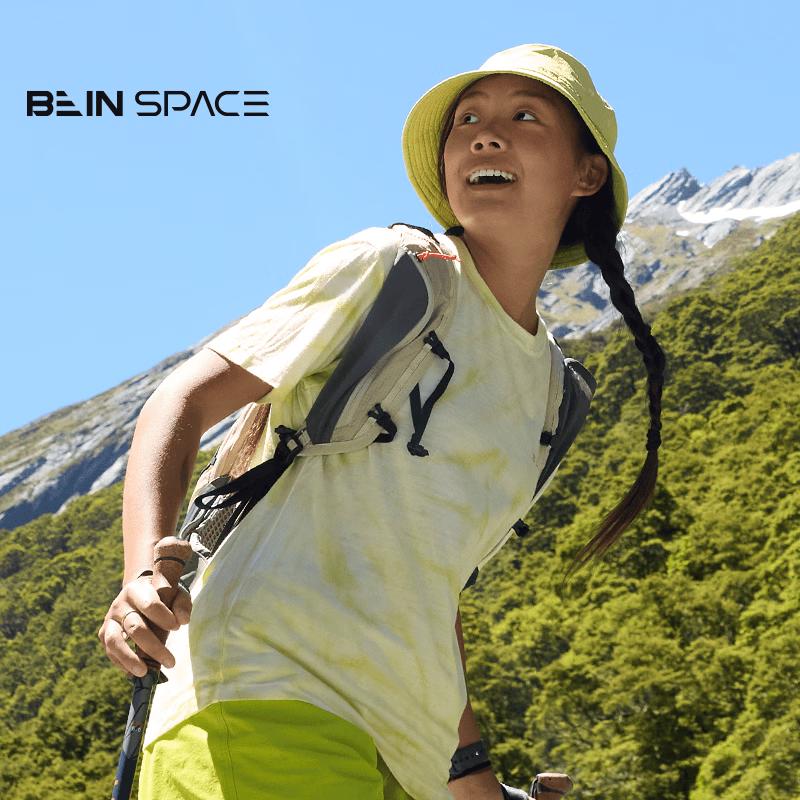 BEIN SPACE Women s Merino Wool Tie-Dye Sport T-Shirt XS