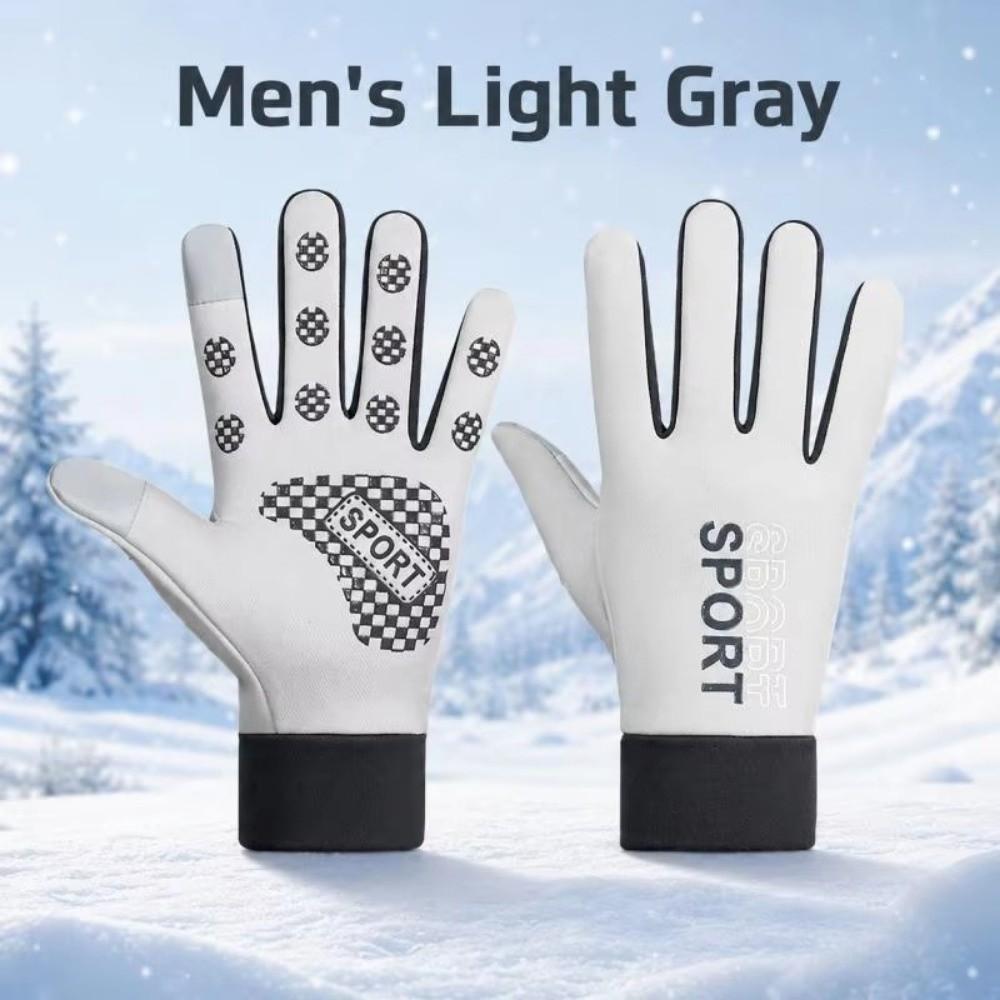 Non Slip Autumn Winter Gloves Windproof Thermal Gloves Anti Slip Cycling Gloves Driving