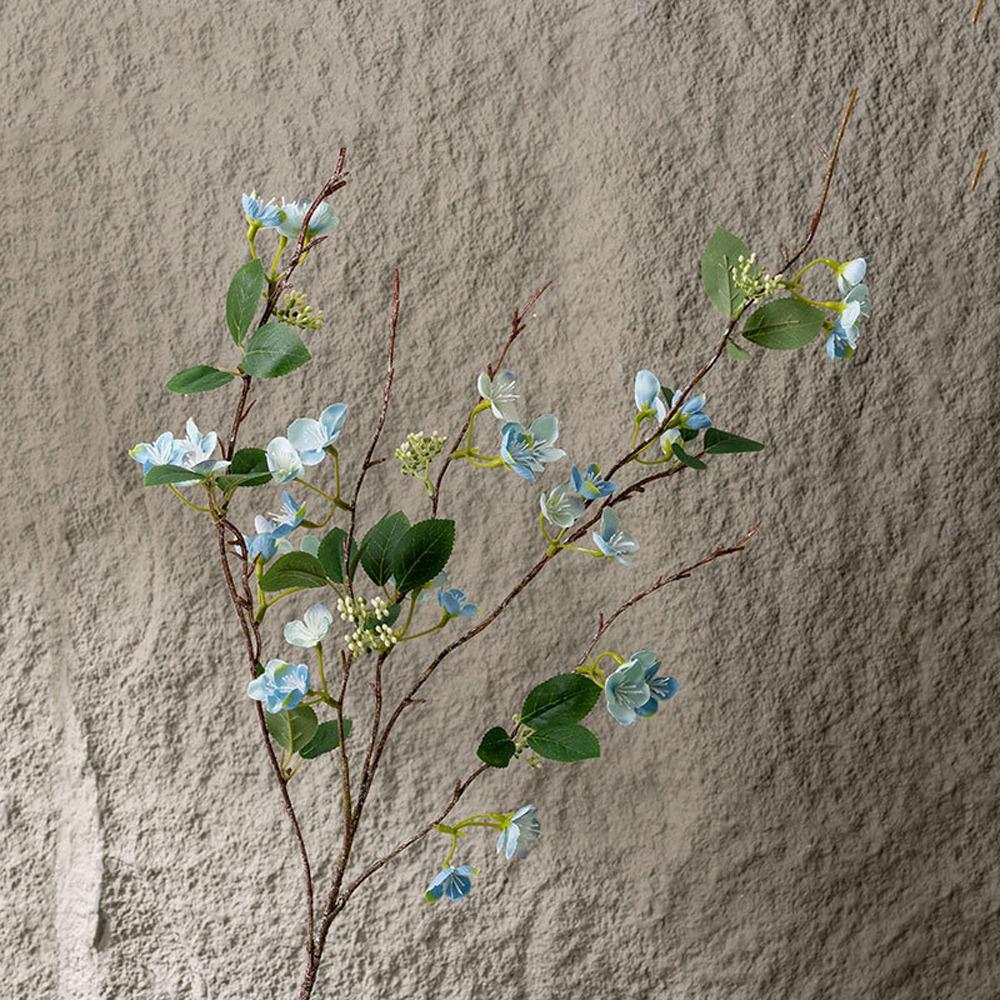 

Luxury Artificial Lilac Flower Real Touch Fake Flower Outdoor Garden Decor синій