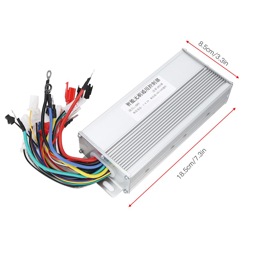 48V800W Electric Bike Aluminium Alloy Brushless Controller E Bike Accessory