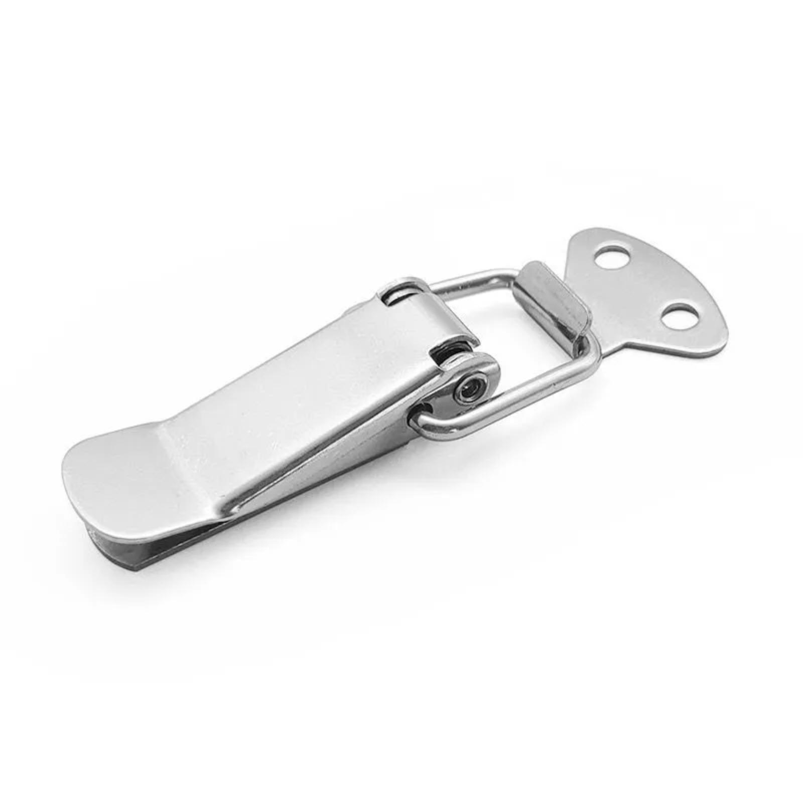 

Stainless Steel Spring Buckle Lock Hardware Accessories Luggage Metal Buckle Lock One Size