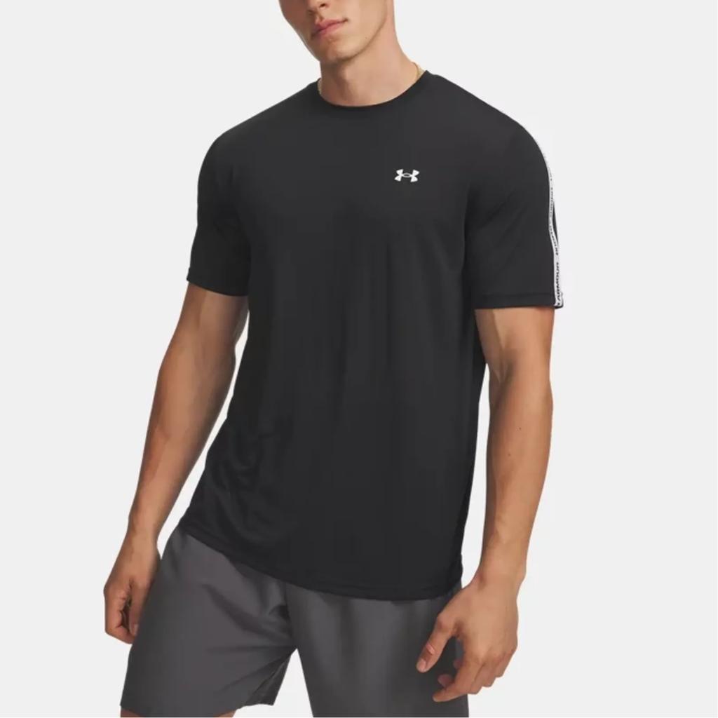 Under Armour Logo Short Sleeve Crew Neck T-Shirt Men Tops 6012356-001