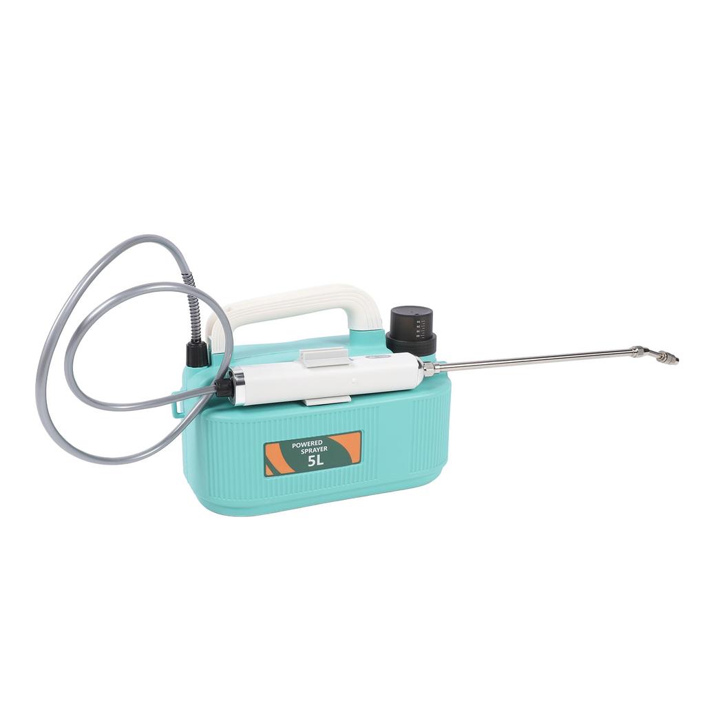 Electric Garden Sprayer 3.7V 5L 2000mAh Anti Leakage Battery Powered Sprayer with Telescope Wand