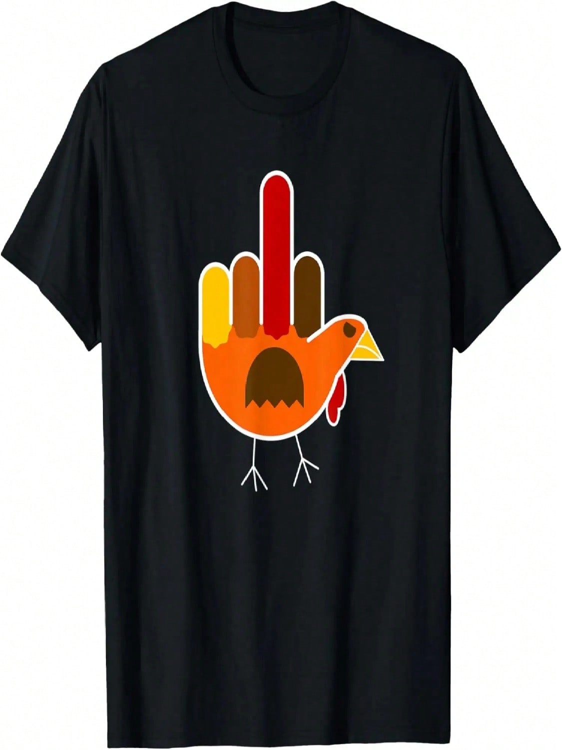 Thanksgiving 2022 Turkey No Thanks Funny T-Shirt S разноцветный