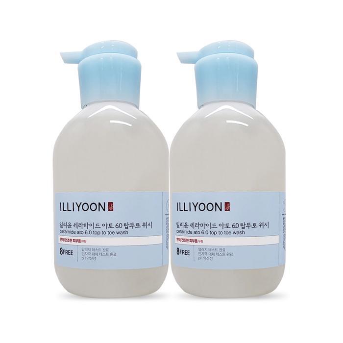 

ILLIYOON Ceramide Ato 6.0 Top-to-Toe Wash 500ml Mildly Acidic Shampoo and Conditioner (2 Ss) (16850762)