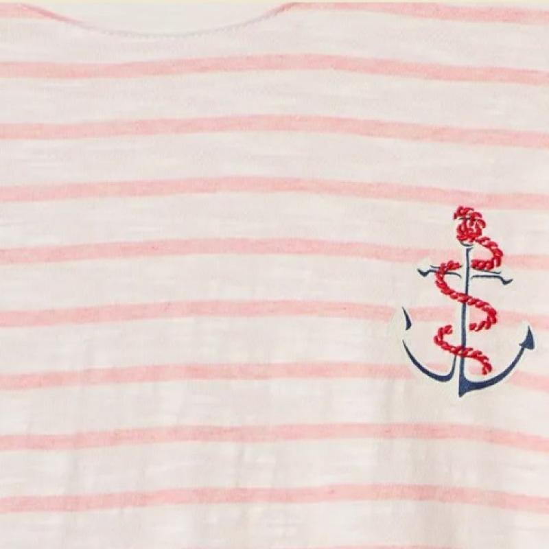 Bcbg STripe Sailing T shirT B4f7x470