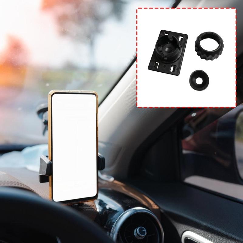 Base per Supporto da Auto con Testa a Sfera da 17 mm Supporto per Tablet Staffa di Montaggio Universale Stabile Supporto Regolabile a 360 Gradi