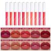 LAMUSELAND Keep Smile Wasserdichter, mattflüssiger Lippenstift, langlebig, antihaftbeschichtet, Lipgloss, pralles Öl, Lippen-Make-up, 1,5 g