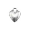 Charms Peach Heart-shaped Love Pendants Vintage Jewelry Supplies ZC094