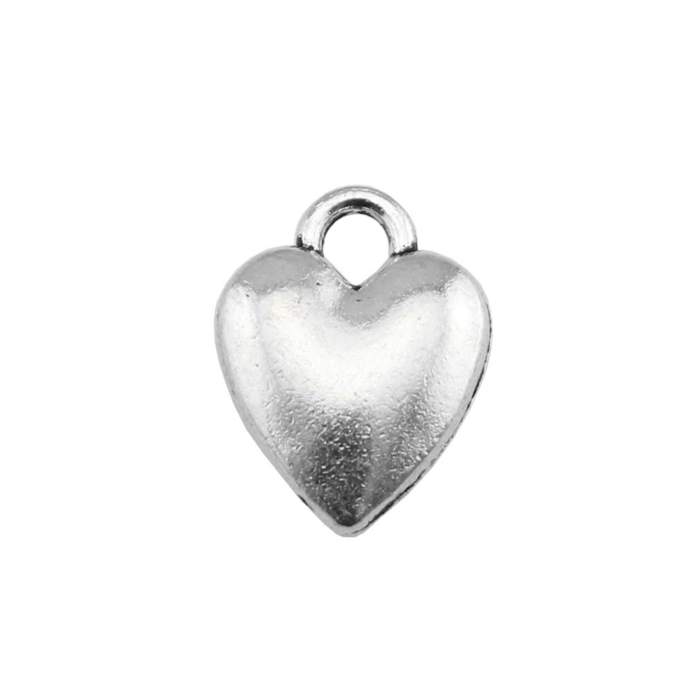 Charms Peach Heart-shaped Love Pendants Vintage Jewelry Supplies ZC094