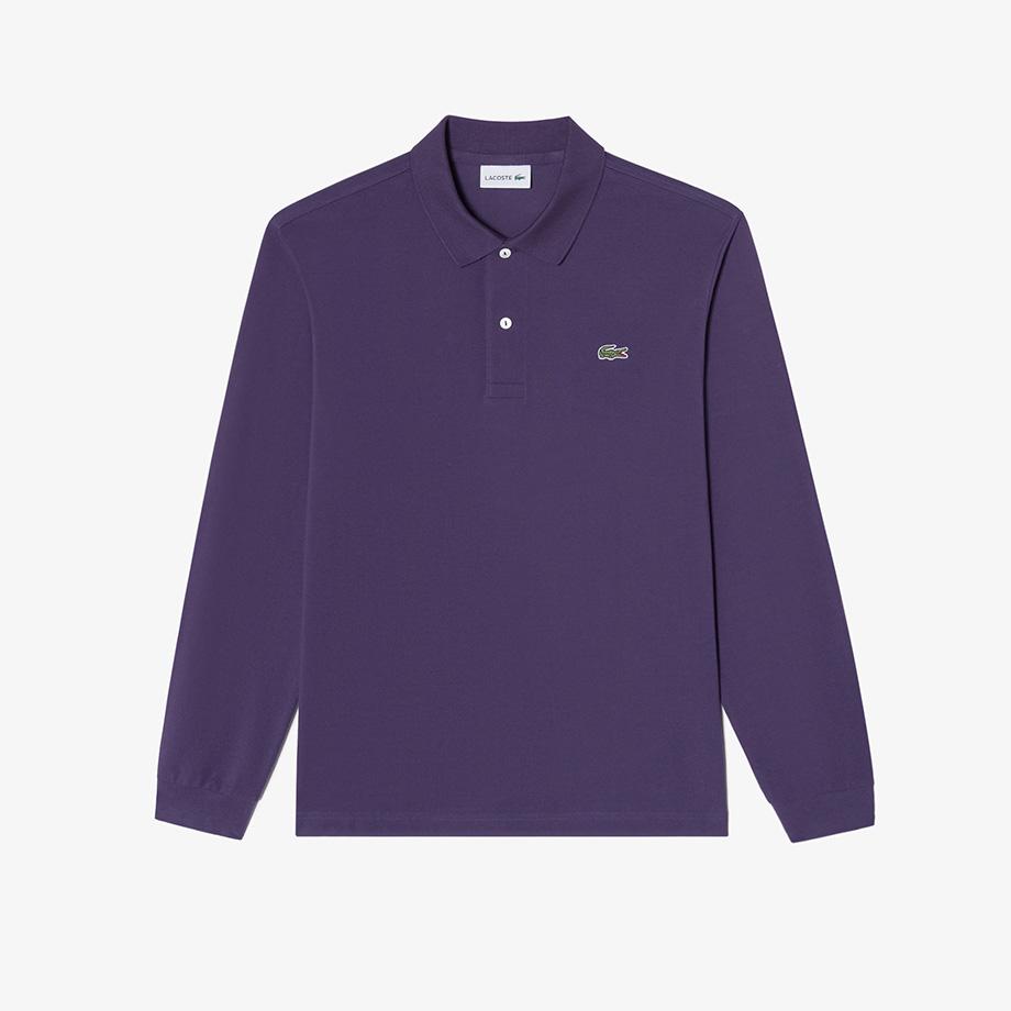 [lacoste] Men's French Regular Fit Long Sleeve Basic Polo PH732E-54NZSV