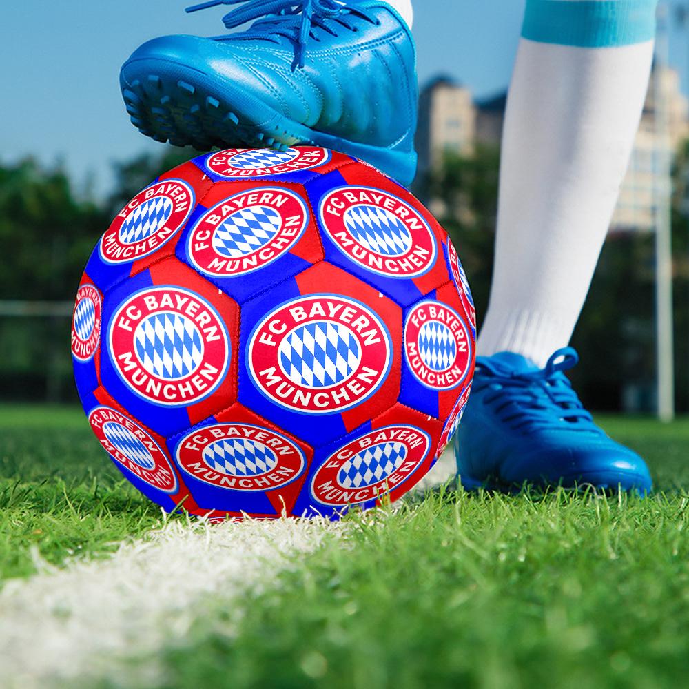 1 pz Stemma Bayern Monaco Taglia 5 Pallone da Calcio PVC Calcio Partite Sportive Allenamento Giochi all'Aperto Spiaggia Palloni Elastici 07c11