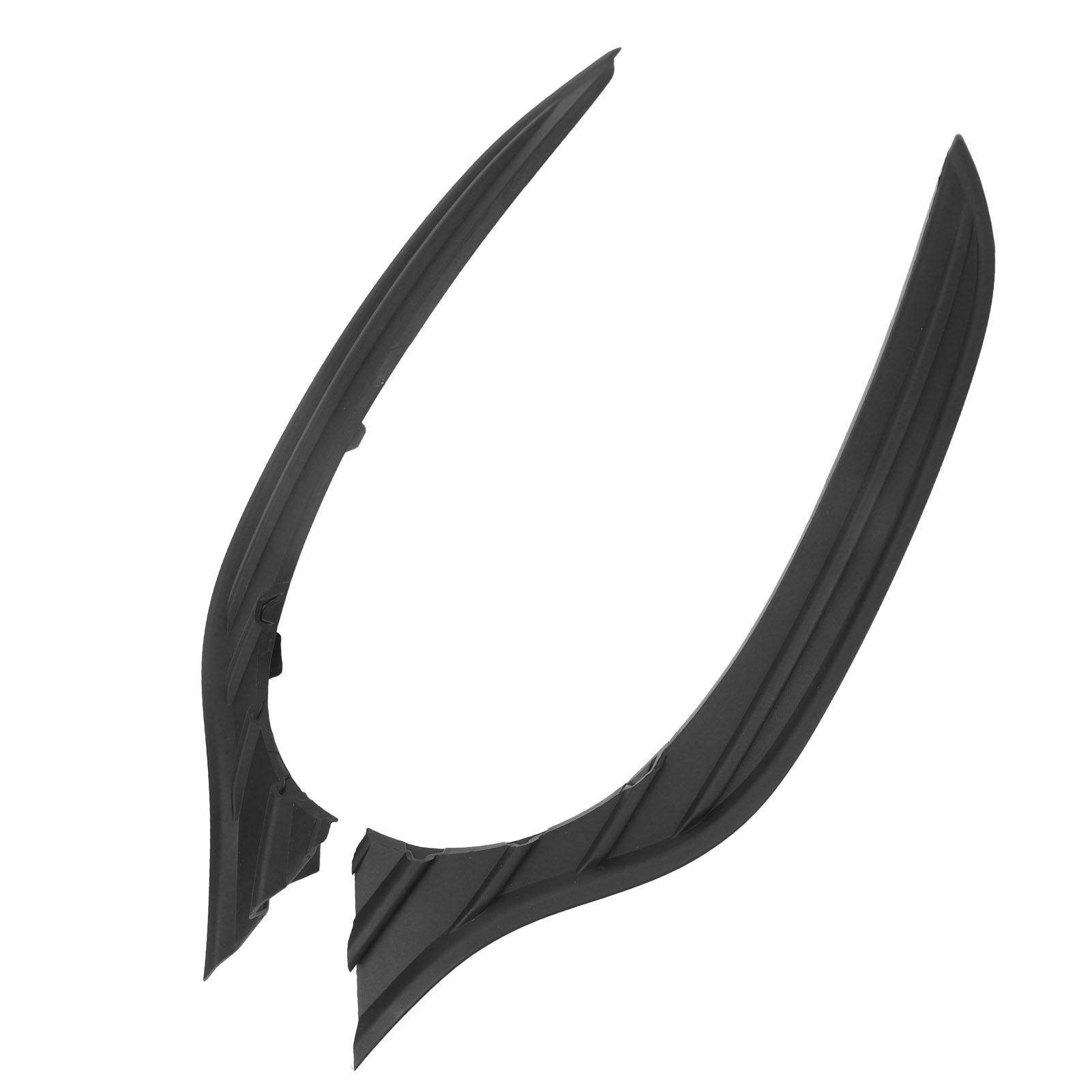 Moulure de garniture inférieure de phare, remplacement en matériau ABS pour Facelift 2016 à 2019 avec OEM 260946277R 260446897R, installation à l'aide des fixations existantes