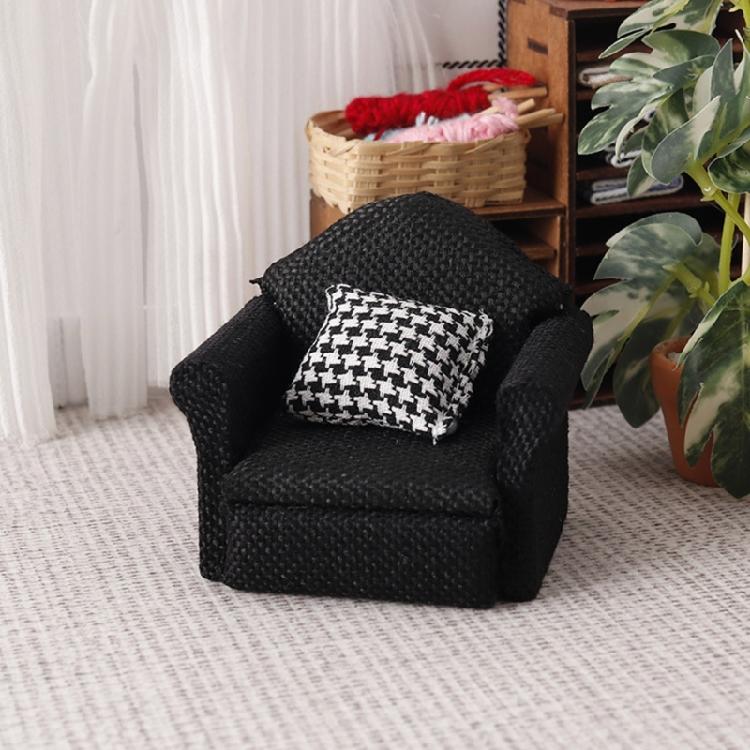 Dollhouses Plush Miniature Sofa Furniture For Toyhouses Jewelry Box Design Safe Childrens Play