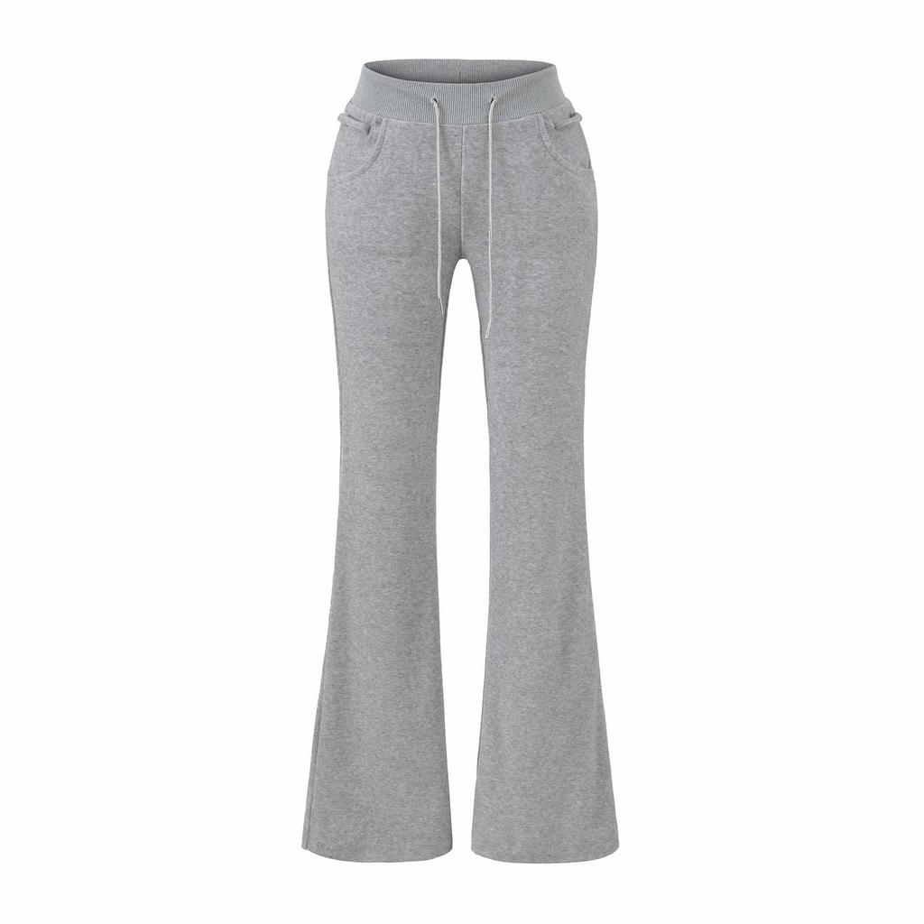 Spring 2026 Women's Diamond Chain Hooded Cardigan & Flare Pants Set