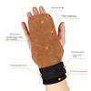 1pc Weight Lifting Wrist Support Wrap Wristband Strength Training Palm Guard Protector Anti-slip Adjustable Wrist Brace Straps