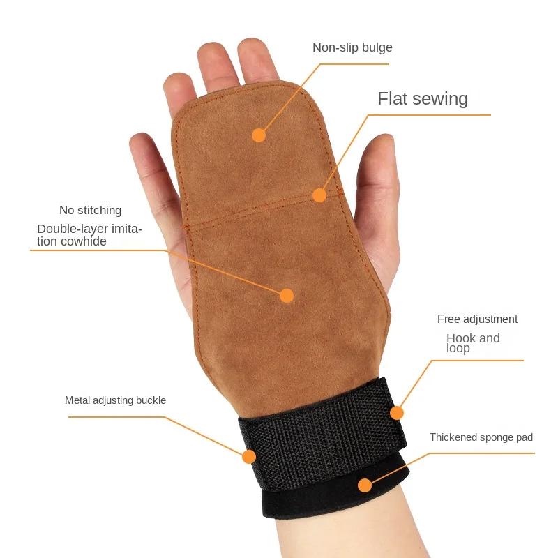 1pc Gewichtheben Handgelenk Unterstützung Wrap Armband Krafttraining Palm Guard Protector Anti-Rutsch verstellbare Handgelenk Brace Straps