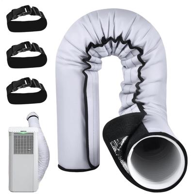 Triple Layer Air Conditioner Hose Cover Insulation Sleeve For Portable Air Conditioner Exhaust Hose Flexible Duct Vent Cover