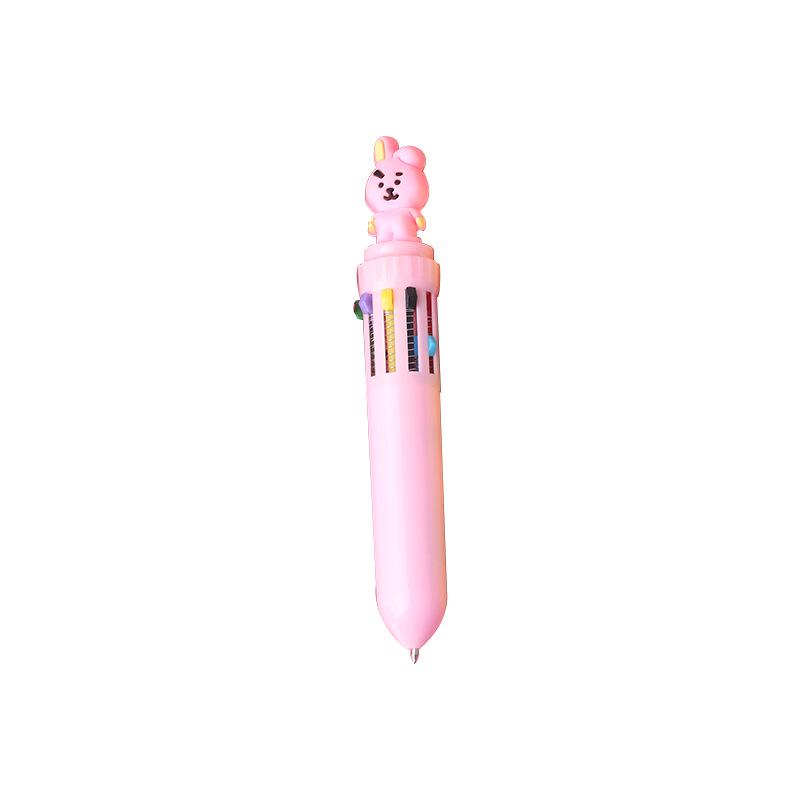 

Multicolor Cartoon Silicone Ballpoint Pen for Journaling and Students