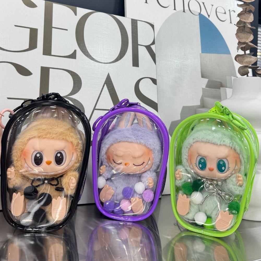 Geantă de depozitare pentru păpușa Labubu V2 la ieșire, Husă de depozitare Labubu rezistentă la praf, Accesorii pentru păpuși de bumbac