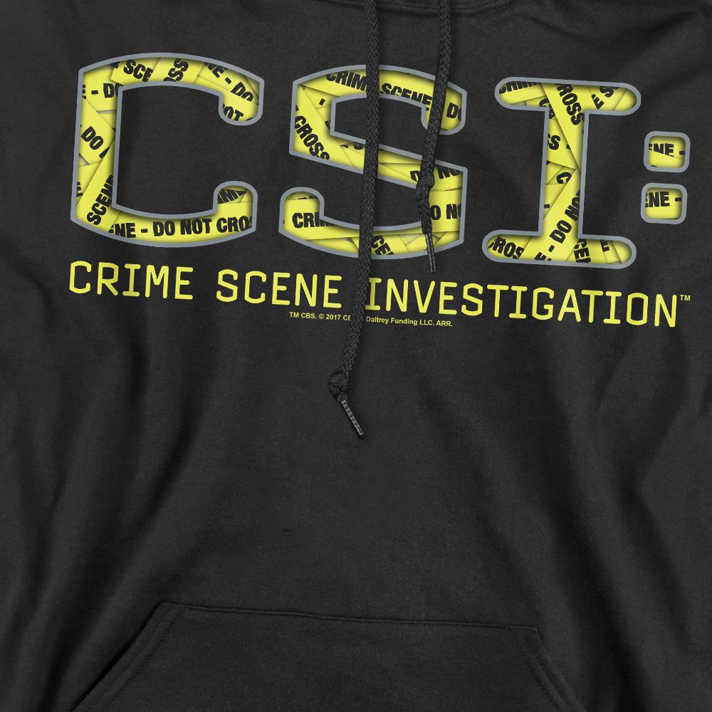 CSI Mens Collage Logo Hoodie