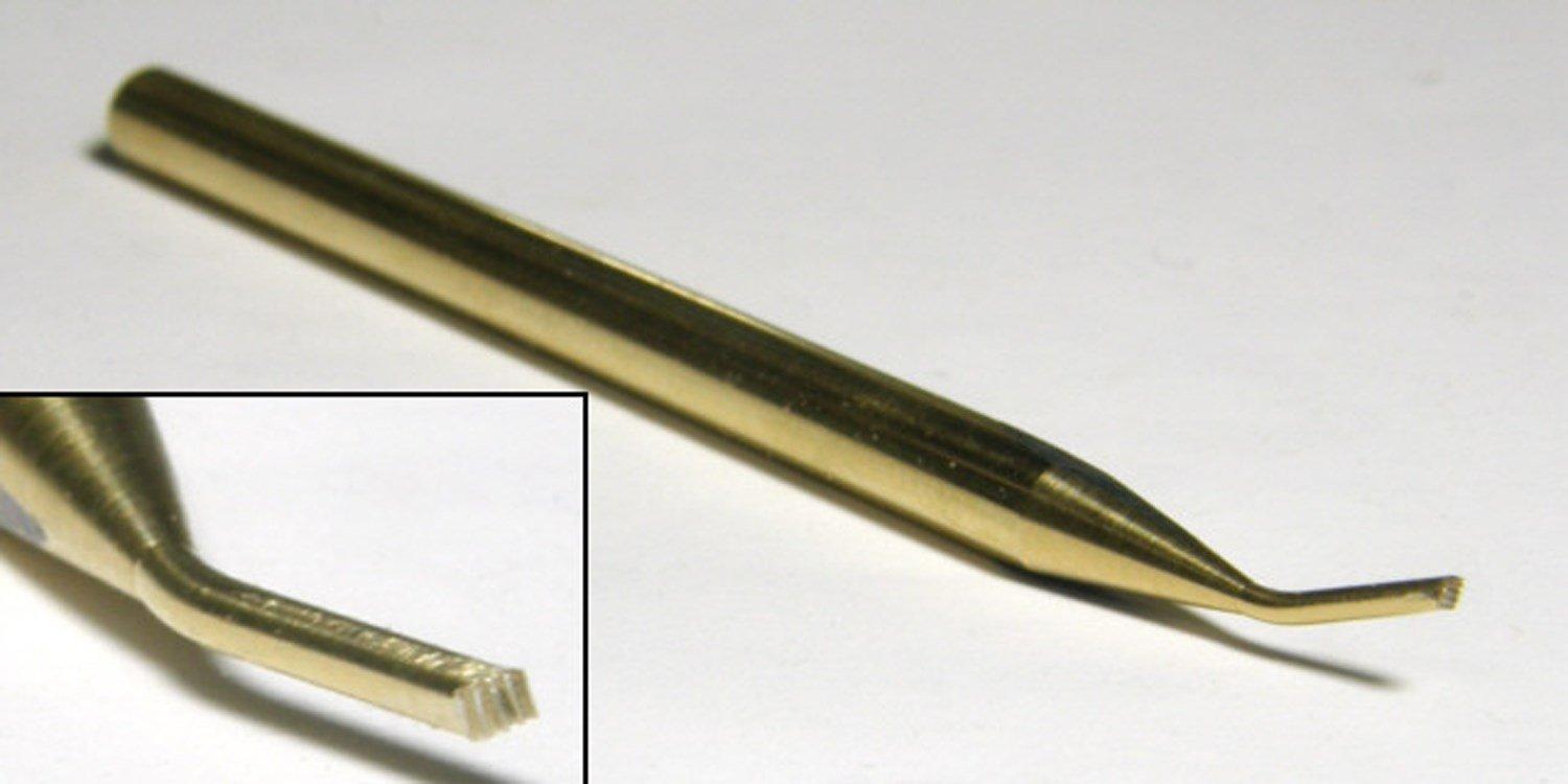 

B321 Welding mark bit Optional bit for heat pen 0.2mm 4-blade (1/144 Zimmerit)