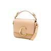 Chloe Metal C Letter Mini Shoulder Crossbody Handbag Women Handbags Pink Apricot CHC19-US193A37-6H6