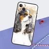 Cavalier King Charles Spaniel Dog Phone Case For iPhone 16 Pro Max 11 13 14 15 Pro Max 12 Mini XR 16 15 Plus 16e Back Cover