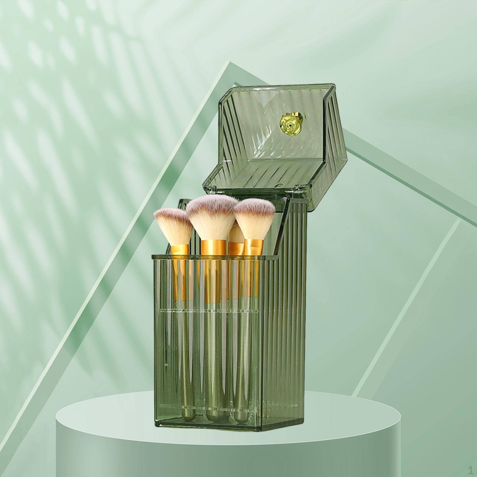 

Элегантный органайзер для кистей для макияжа для хранения туалетного столика