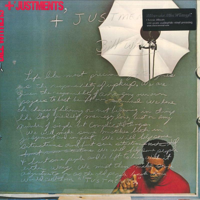 LP Record BILL WITHERS - +'Justments MOVLP883 Music On Vinyl, 2014 Europe Soul/Funk