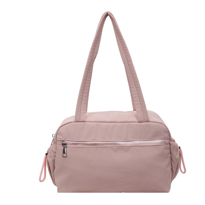 

Solid Casual Interior Compartment Crossbody Bags for Women Soft Zipper Nyl Women s Handbags 2026 Sewing Thread Bags рожевий