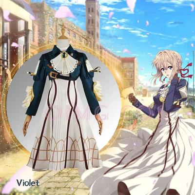 Violet Evergarden cosplay kostým Anime cosplay Violet Evergarden kostým pro ženy Halloween