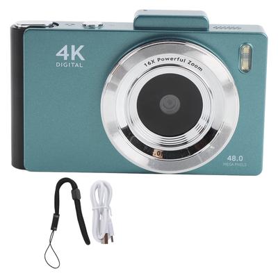 4K Digitalkamera mit Front- und Rückkamera UHD 48MP 2,8-Zoll-Bildschirm 16x Digitalzoom Autofokus