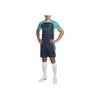 Nike Retro Color Block Rundhals Figurbetont Kurzarm Fußballtrikot Herren Trikots Dunkelblau DZ0783-438
