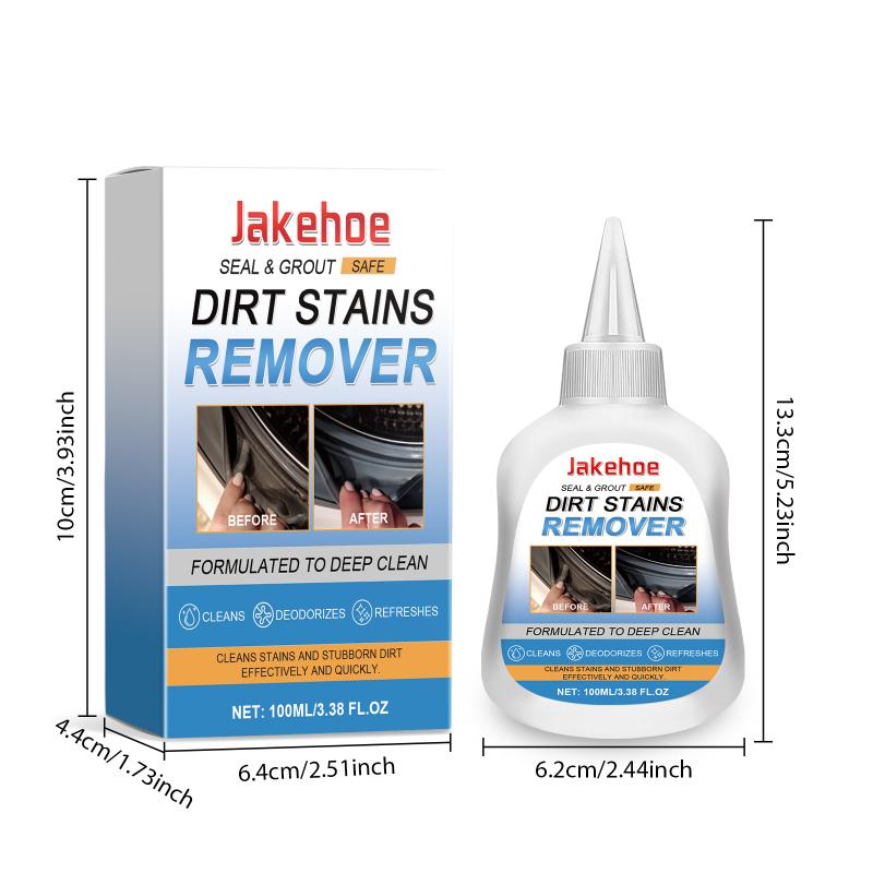 Mold & Stain Remover Gel Quick Acting Stain Remover Gel Stain Cleaner For Bathroom Washing Machine Refrigerator Strip