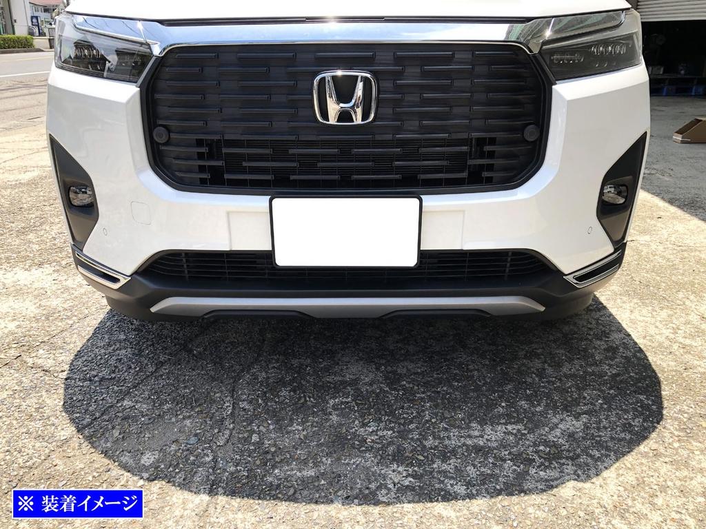 BRIGHTZ DG5 Finish Stainless Steel Front Bumper Corner Moulds WR-V Ultra-Mirror (2-Piece) [COR-MOL-032]