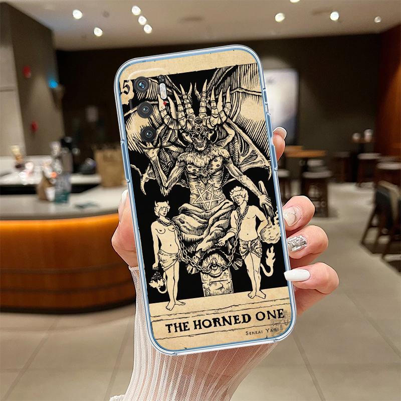 NH48 Witch Divination Tarot Moon Case for Motorola G10 G20 G30 G31 G32 G34 G35 G41 G42 G50 G51 G52 G55 G60 G60S G62 G71 G72 G75 Motorola Moto G31