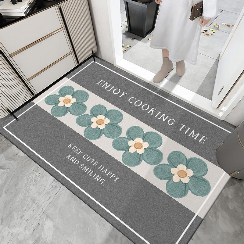 Diatom mud bathroom floor mat, water absorption door, toilet, kitchen king size floor mat, non-slip bathroom, bath mat