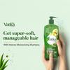 Dabur Vatika Aloe Vera & Olive Intense Moisturising Shampoo-640ml | Upto 24 Hour Hydration | With Goodness of Vitamin E | Nourishes and Strengthens