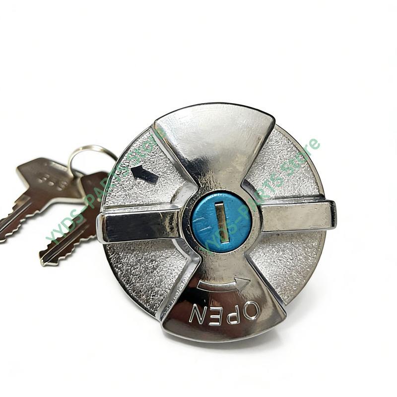 For HINO DUTRO 300 TOYOTA DYNA Fuel Tank Cover Cap Truck With Keys Zinc Alloy 69058-37080 77310-89106