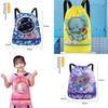 Padded Kids Swimming Backpack With Multifunctional Dry Wet Compartment For Beach And Travel