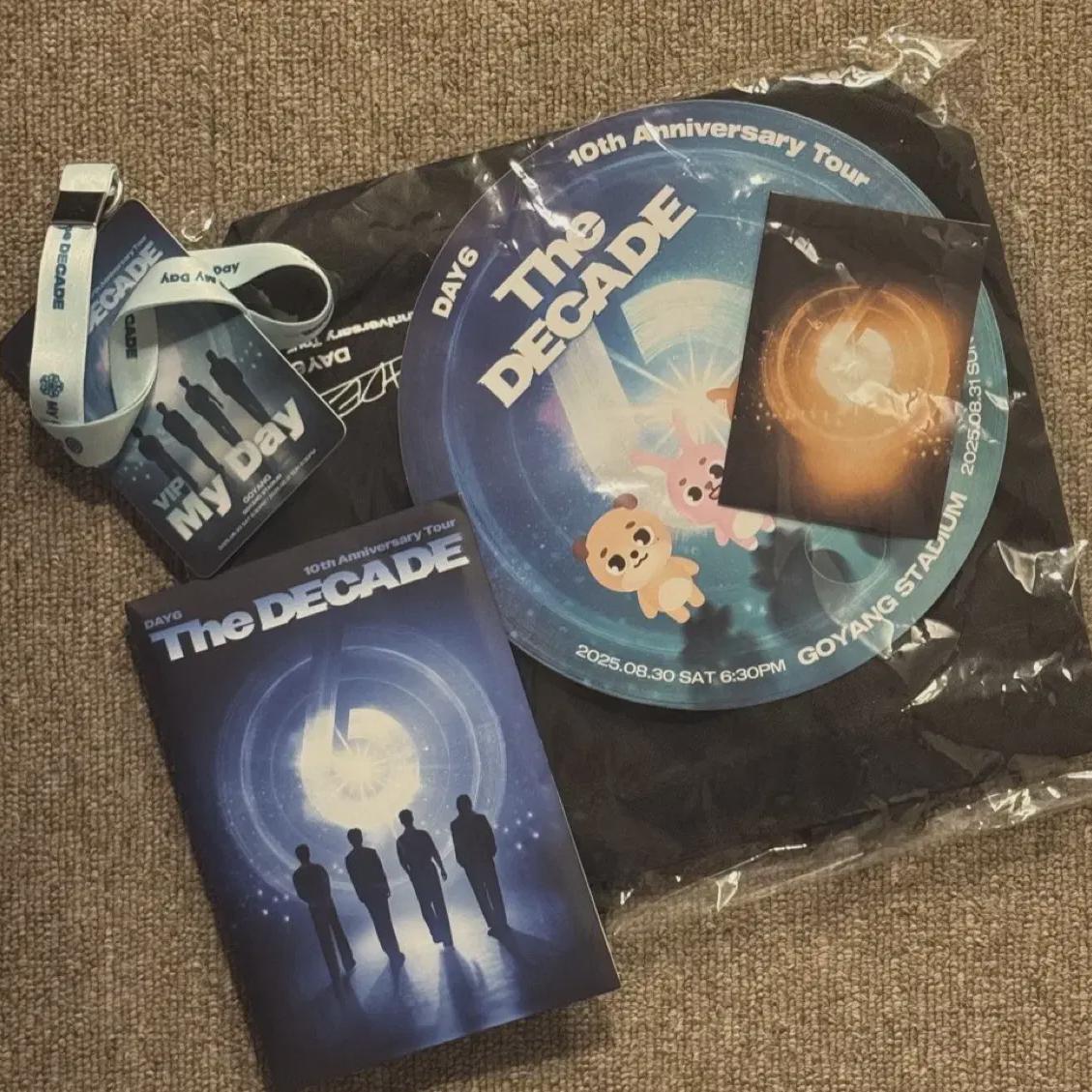 

DAY6 Подарок за вход на 10-летнюю годовщину Гоянга+мэдисон