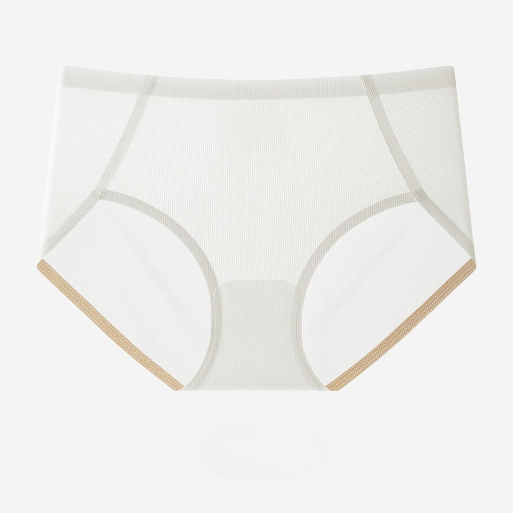 Women's Summer Thin Yoga Fitness Exercise Invisible Ice Silk Seamless Triangle Briefs