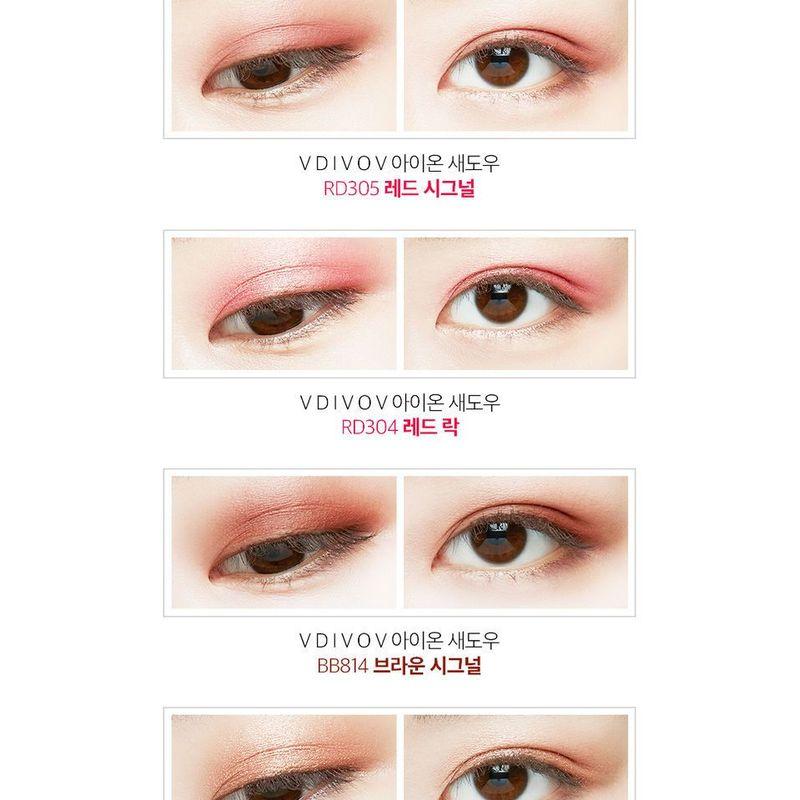 VDIVOV - Eye On Shadow Love Signal Collection - 6 Colors
