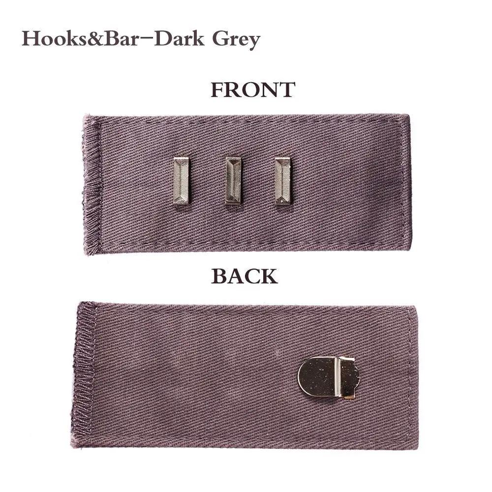 1PC Jeans Trousers Skirts Garment Accessories Pant Extender Belt Waist Band Button Hooks